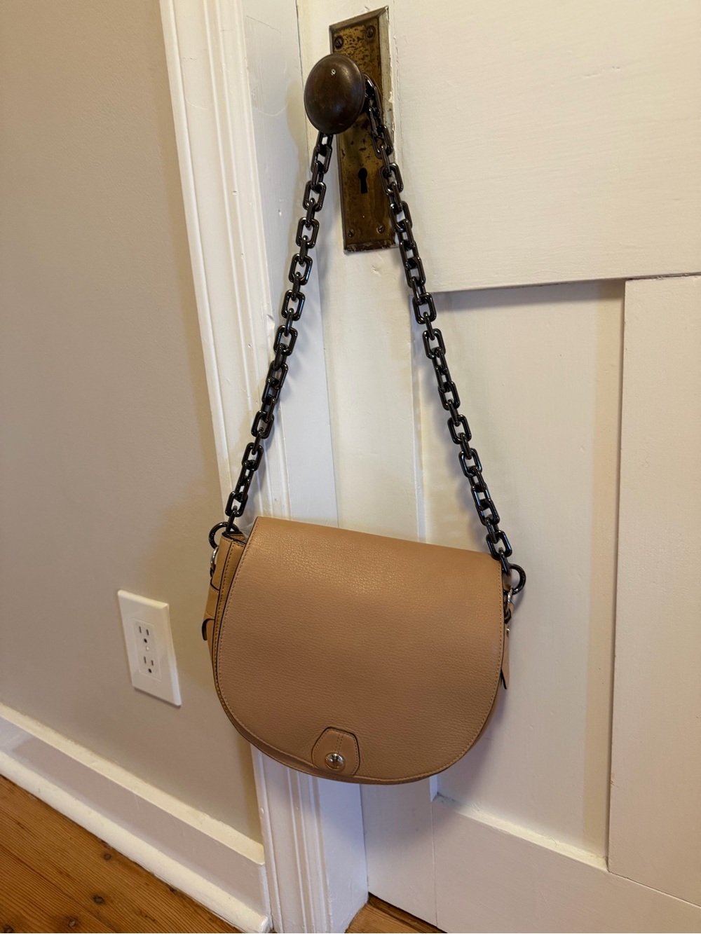rag & bone Saddle Crossbody Bag in Tan